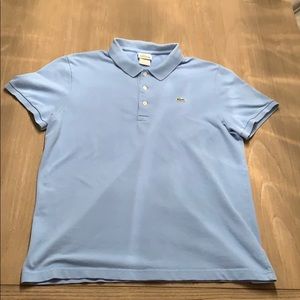 Lacoste baby blue polo size Lacoste 6 (xl)